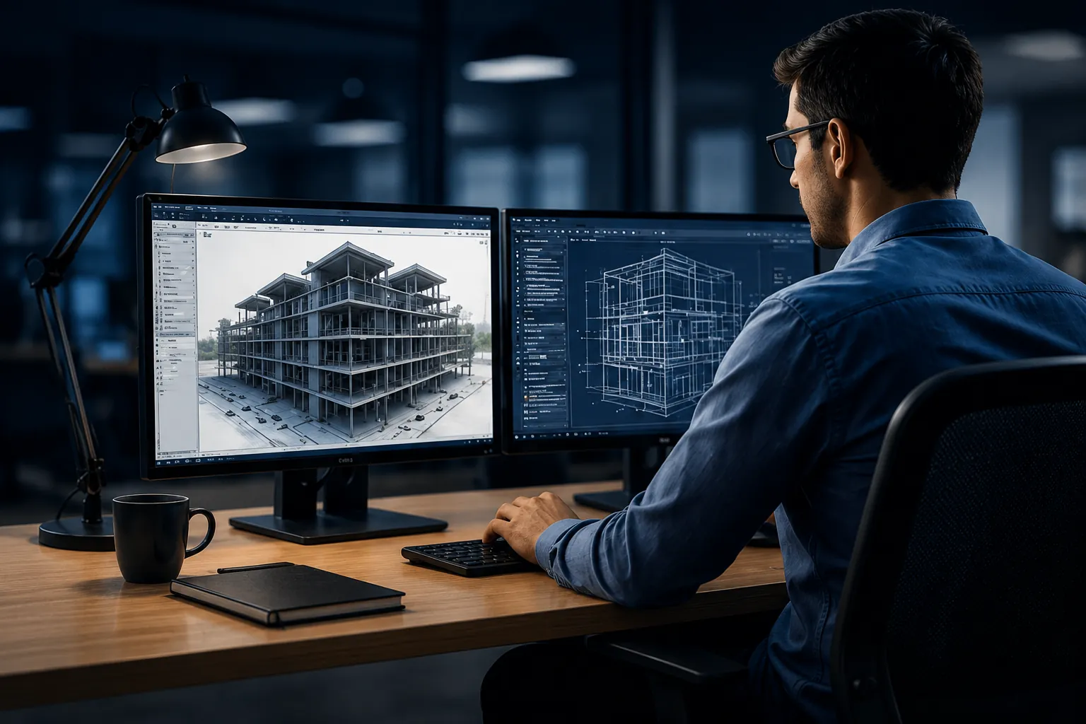 BIM Professional at work